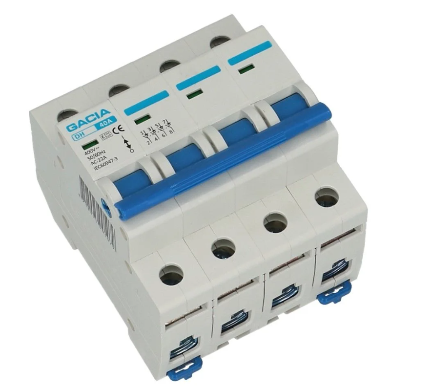 Lastschakelaar 4 polig 63A hoofdschakelaar