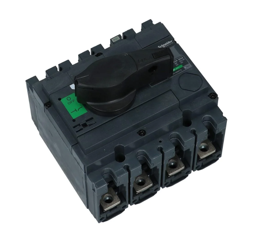 Lastschakelaar 4 polig 200A Compact INS250-200 hoofdschakelaar