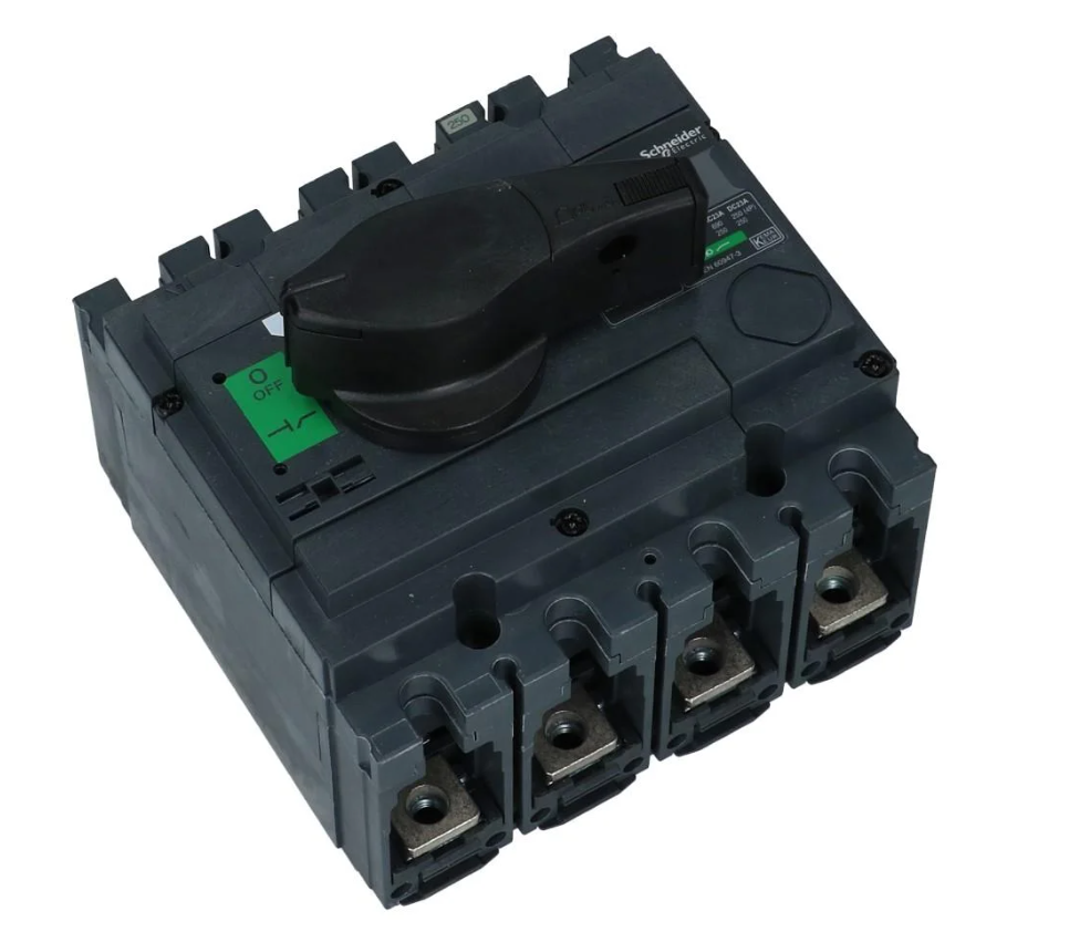 Lastschakelaar 4 polig 160A Compact INS250-160 hoofdschakelaar