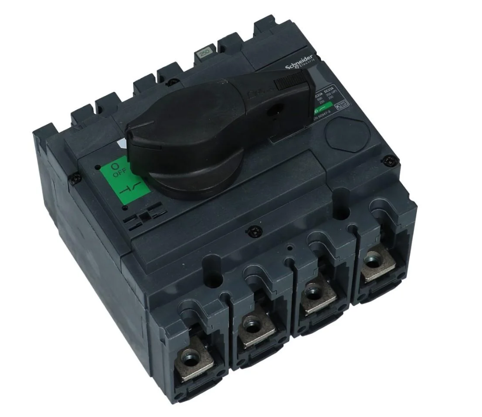 Lastschakelaar 4 polig 320A Compact INS320 hoofdschakelaar
