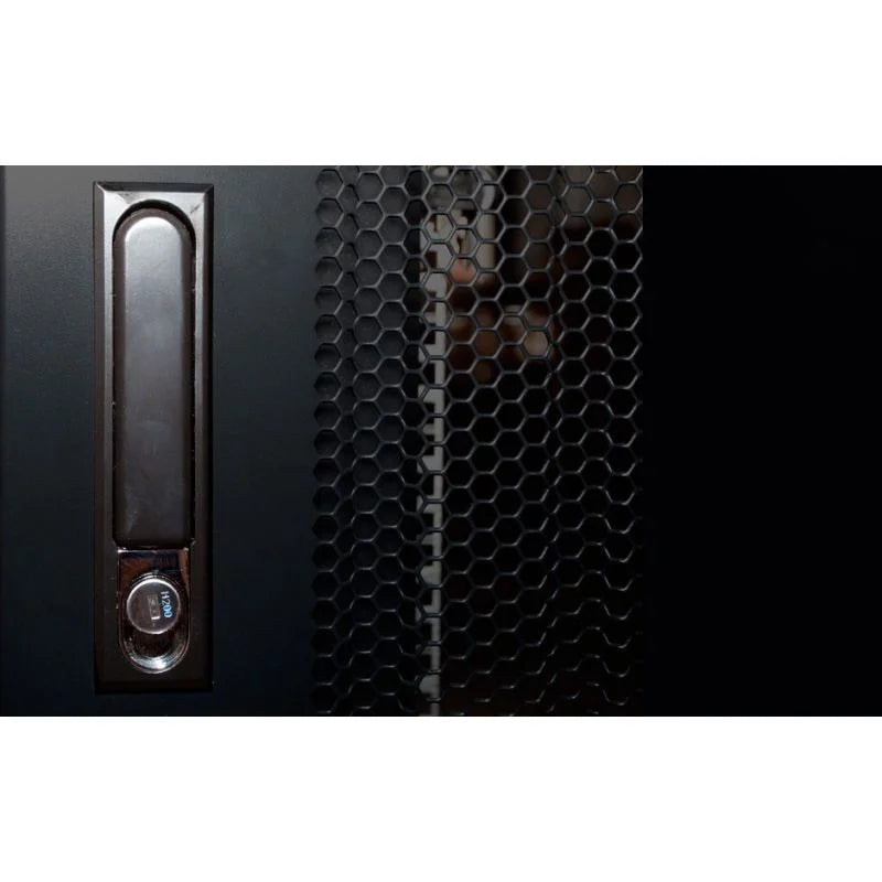 42U battery rack enclosure with glass door – 600×600×2000mm