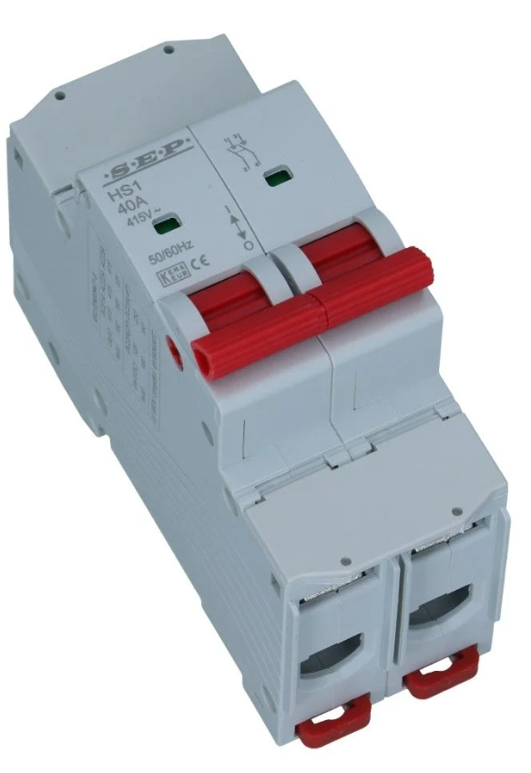 Lastscheider 2 polig 160A HS1 hoofdschakelaar