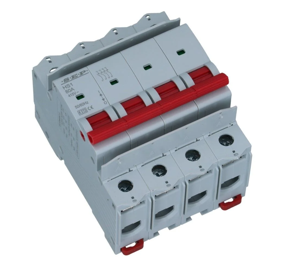 Lastscheider 4 polig 160A HS1 hoofdschakelaar