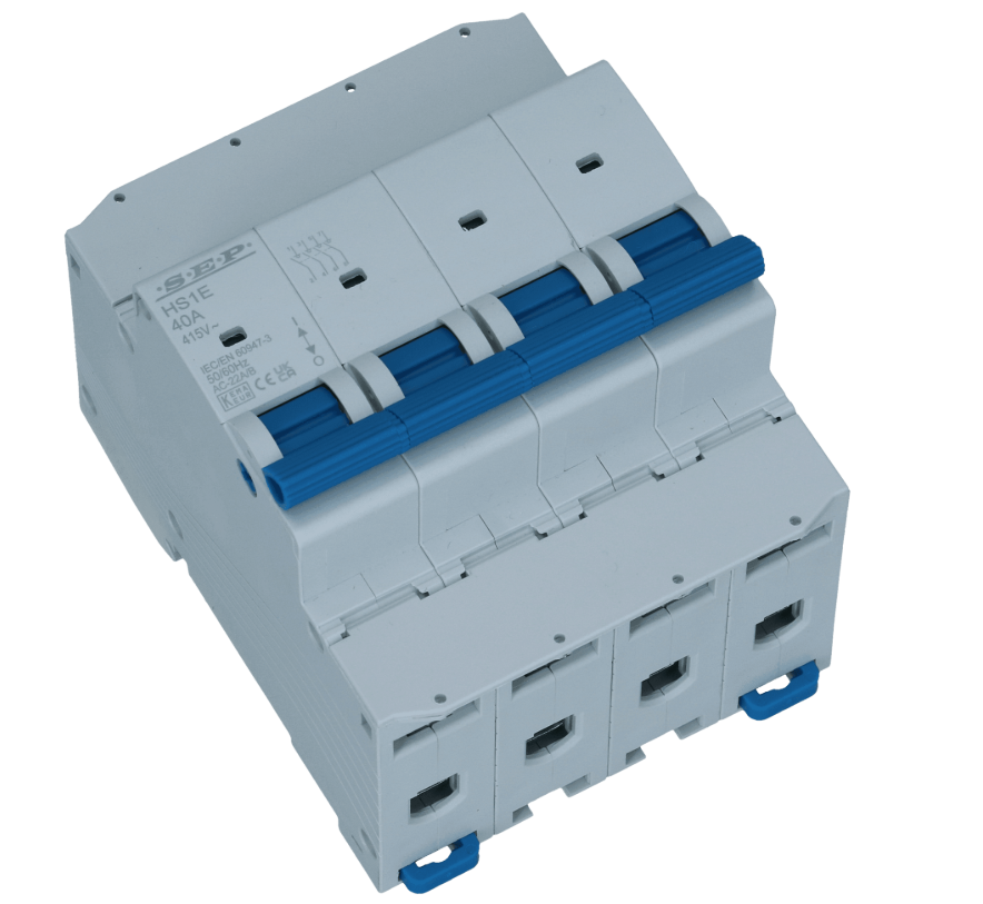 Lastscheider 4 polig 40A HS1E hoofdschakelaar