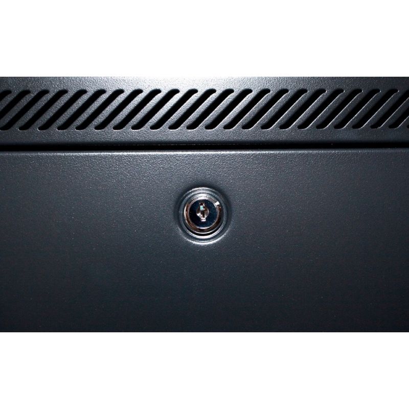 42U battery rack enclosure with glass door – 600×600×2000mm