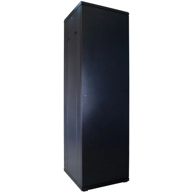 42U battery rack enclosure with glass door – 600×600×2000mm