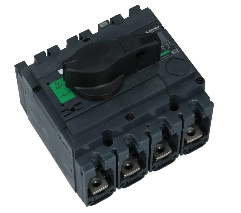 Lastschakelaar 4 polig 630A Compact INS630 hoofdschakelaar