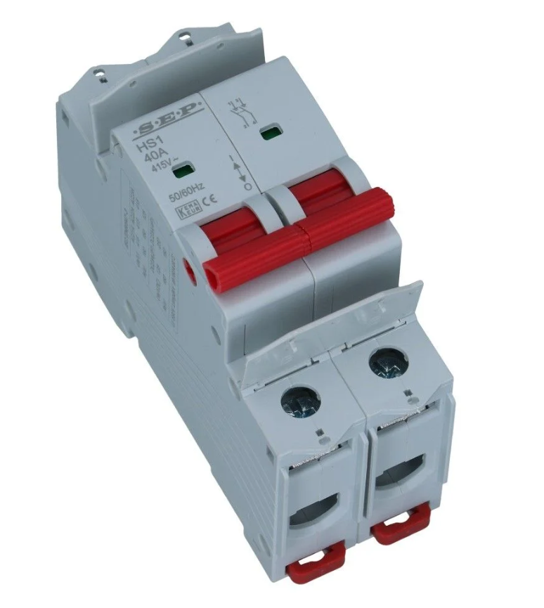 Lastscheider 2 polig 63A HS1 hoofdschakelaar