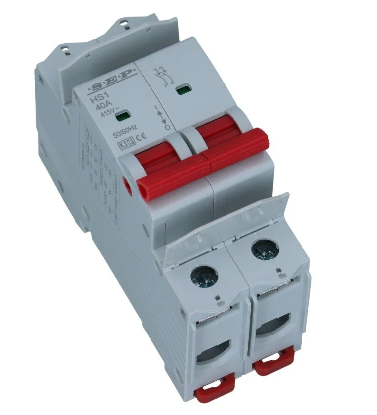 Lastscheider 2 polig 80A HS1 hoofdschakelaar