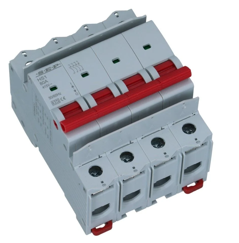 Lastscheider 4 polig 40A HS1 hoofdschakelaar