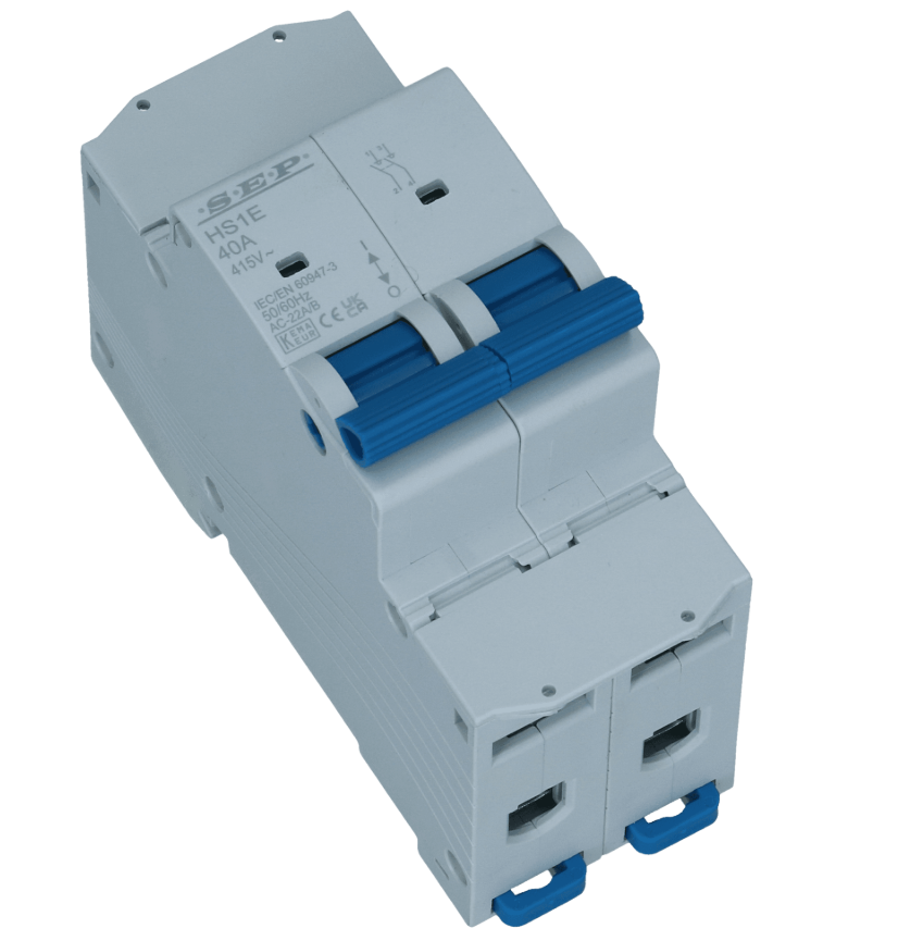 Lastscheider 2 polig 40A HS1E hoofdschakelaar