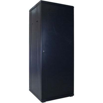 32U battery rack enclosure with glass door – 600×600×1600mm