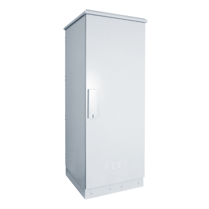 42U outdoor battery rack enclosure – IP55, 600×600×2000mm