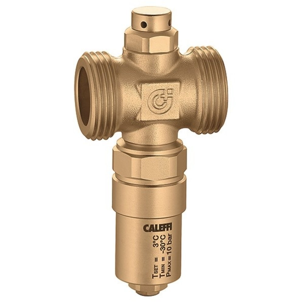 Leegloopventiel tbv vorstbeveiliging 1"